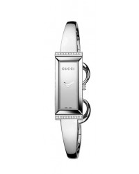 Gucci G-Frame  Quartz Women's Watch, Stainless Steel, Silver Dial, YA127505