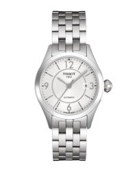 Tissot T-One  Automatic Women's Watch, Stainless Steel, Silver Dial, T038.007.11.037.00