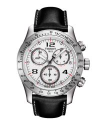 Tissot V8  Chronograph Quartz Men's Watch, Stainless Steel, Silver Dial, T039.417.16.037.02