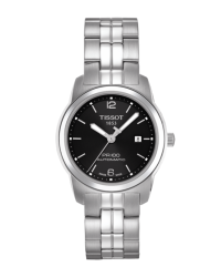 Tissot PR100  Quartz Women's Watch, Stainless Steel, Black Dial, T049.307.11.057.00