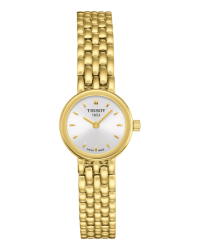 Tissot T-Trend  Quartz Women's Watch, Gold Plated, Silver Dial, T058.009.33.031.00