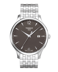 Tissot T-Classic Tradition  Chronograph Quartz Men's Watch, Stainless Steel, Grey Dial, T063.610.11.067.00