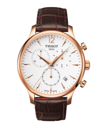 Tissot T-Classic Tradition  Quartz Men's Watch, Stainless Steel, White Dial, T063.617.36.037.00
