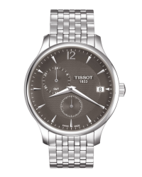 Tissot T-Classic Tradition  Quartz Men's Watch, Stainless Steel, Grey Dial, T063.639.11.067.00