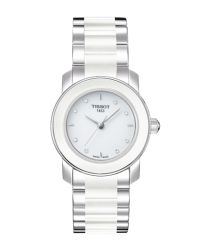 Tissot Cera  Quartz Women's Watch, Stainless Steel, White Dial, T064.210.22.016.00