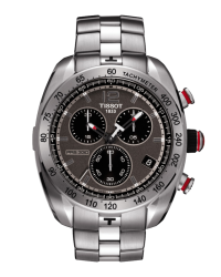 Tissot PRS 330  Chronograph Quartz Men's Watch, Stainless Steel, Grey Dial, T076.417.11.067.00