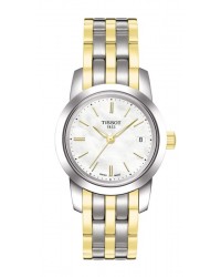 Tissot Classic Dream  Quartz Women's Watch, Stainless Steel, White Mother Of Pearl Dial, T033.210.22.111.00
