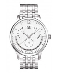 Tissot T-Classic Tradition  Quartz Men's Watch, Stainless Steel, Silver Dial, T063.637.11.037.00