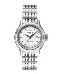 Tissot Carson Lady  Automatic Women's Watch, Stainless Steel, White Dial, T085.207.11.011.00