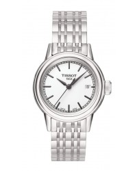 Tissot Carson Lady  Quartz Women's Watch, Stainless Steel, White Dial, T085.210.11.011.00