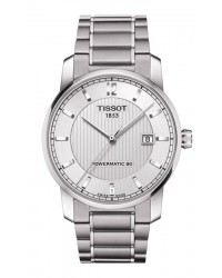 Tissot Titanium  Automatic Men's Watch, Titanium, Silver Dial, T087.407.44.037.00