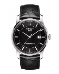 Tissot Titanium  Automatic Men's Watch, Titanium, Black Dial, T087.407.46.057.00