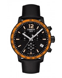 Tissot Quickster  Chronograph Quartz Men's Watch, Stainless Steel, Black Dial, T095.417.36.057.01
