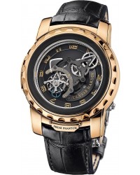 Ulysse Nardin Exceptional  Automatic Men's Watch, 18K Rose Gold, Black Dial, 2086-115