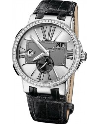 Ulysse Nardin Nifty / Functional  Automatic Men's Watch, Stainless Steel, Silver Dial, 243-00B/421