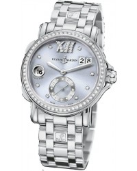 Ulysse Nardin Nifty / Functional  Automatic Women's Watch, Stainless Steel, Silver & Diamonds Dial, 243-22B-7/30-07