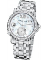 Ulysse Nardin Nifty / Functional  Automatic Women's Watch, Stainless Steel, Mother Of Pearl & Diamonds Dial, 243-22B-7/391