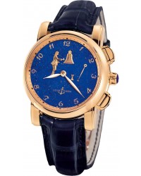 Ulysse Nardin Exceptional  Automatic Men's Watch, 18K Rose Gold, Blue Dial, 6106-103/E3