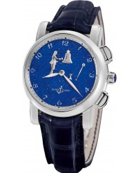 Ulysse Nardin Exceptional  Automatic Men's Watch, Platinum, Blue Dial, 6109-103/E3