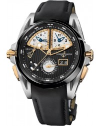 Ulysse Nardin Nifty / Functional  Automatic Men's Watch, Titanium, Black Dial, 675-00-4