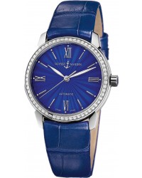 Ulysse Nardin Classical  Automatic Women's Watch, Stainless Steel, Blue Dial, 8103-116B-2/E3
