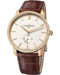 Ulysse Nardin Classical  Automatic Men's Watch, 18K Rose Gold, Ivory Dial, 8206-168B-2/31