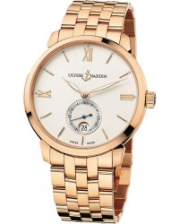 Ulysse Nardin Classical  Automatic Men's Watch, 18K Rose Gold, Ivory Dial, 8276-119-8/31