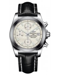 Breitling Galactic 41  Automatic Men's Watch, Stainless Steel, White Dial, W1331012.A774.729P