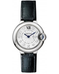 Cartier Ballon Bleu  Quartz Women's Watch, Stainless Steel, Silver Dial, W4BB0008