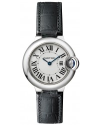 Cartier Ballon Bleu  Quartz Women's Watch, Stainless Steel, Silver Dial, W69018Z4