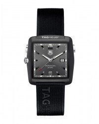 Tag Heuer Golf Watch  Quartz Men's Watch, PVD, Black Dial, WAE1113.FT6004