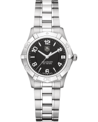 Tag Heuer Aquaracer  Quartz Women's Watch, Stainless Steel, Black Dial, WAF1310.BA0817