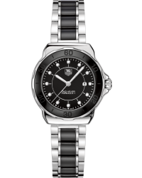 Tag Heuer Formula 1  Quartz Women's Watch, Stainless Steel, Black & Diamonds Dial, WAH1314.BA0867