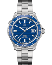 Tag Heuer Aquaracer 500M  Automatic Men's Watch, Stainless Steel, Blue Dial, WAK2111.BA0830