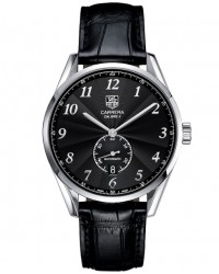 Tag Heuer Carrera  Automatic Men's Watch, Stainless Steel, Black Dial, WAS2110.FC6180