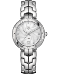Tag Heuer Link  Quartz Women's Watch, Stainless Steel, Silver Dial, WAT1312.BA0956