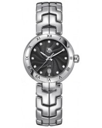 Tag Heuer Link  Quartz Women's Watch, Stainless Steel, Black Dial, WAT1410.BA0954
