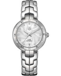 Tag Heuer Link  Automatic Women's Watch, Stainless Steel, Silver Dial, WAT2312.BA0956
