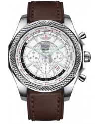 Breitling Bentley B05 Unitime  Chronograph Automatic Men's Watch, Stainless Steel, White Dial, AB0521U0.A768.479X