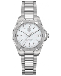 Tag Heuer Aquaracer  Quartz Women's Watch, Stainless Steel, Mother Of Pearl Dial, WAY1312.BA0915