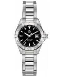 Tag Heuer Aquaracer  Quartz Women's Watch, Stainless Steel, Black Dial, WAY1410.BA0920