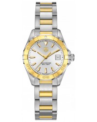 Tag Heuer Aquaracer  Quartz Women's Watch, Stainless Steel, Silver Dial, WAY1455.BD0922