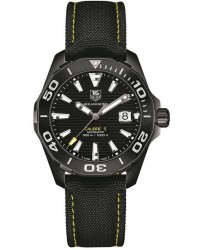 Tag Heuer Aquaracer  Automatic Men's Watch, Stainless Steel, Black Dial, WAY218A.FC6362
