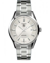 Tag Heuer Carrera  Automatic Men's Watch, Stainless Steel, Silver Dial, WV211A.BA0787