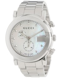Gucci G-Chrono  Quartz Women's Watch, Stainless Steel, Mother Of Pearl Dial, YA101351