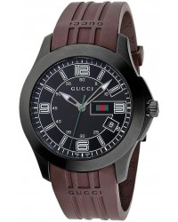 Gucci G-Timeless  Quartz Men's Watch, PVD, Black Dial, YA126203