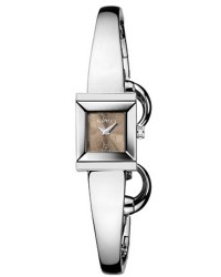 Gucci G-Frame  Quartz Women's Watch, Stainless Steel, Brown Dial, YA128510