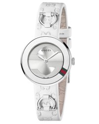 Gucci U-Play  Quartz Women's Watch, Stainless Steel, Silver Dial, YA129509